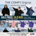 THE COMFY Original | From Shark Tank | Patented | Oversized Sherpa Wearable Blanket Hoodie| Gift for Women & Men | One Size