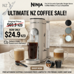 Ninja Pods & Grounds Single-Serve Coffee Maker, K-Cup Pod Compatible, Brews Grounds, Compact Design, 56-oz. Reservoir, 6-oz. Cup to 24-oz. Travel Mug Brew Sizes, Iced Coffee Maker, Stone, PB041ST