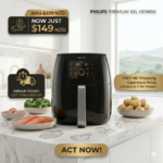 Philips XXL Airfryer HD9650 - Fat Removal Tech | Fits a Whole Chicken | FREE NZ Shipping